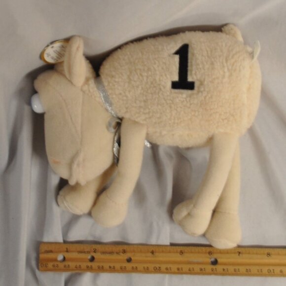 plush Curto Toy 2000 NWT #1 Serta sheep stuffed animal vintage 2000 (242w) - Picture 12 of 12